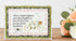 Farmhouse Whimsy bicycle wedding greeting card with illustrated bicycle and floral accents on white background.