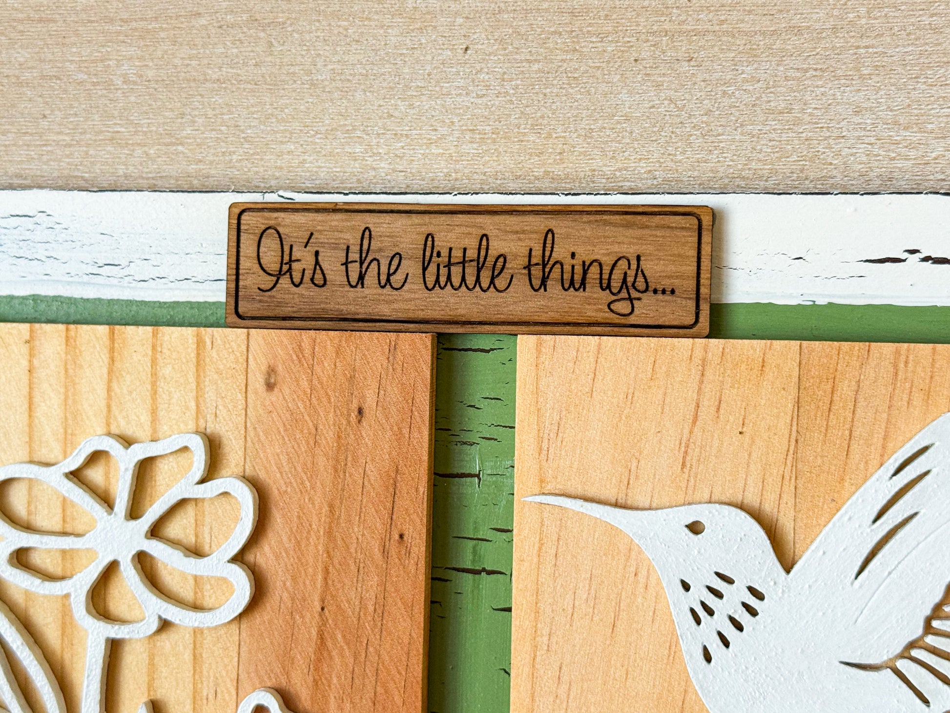 Wooden Nature Wall Art Canvas