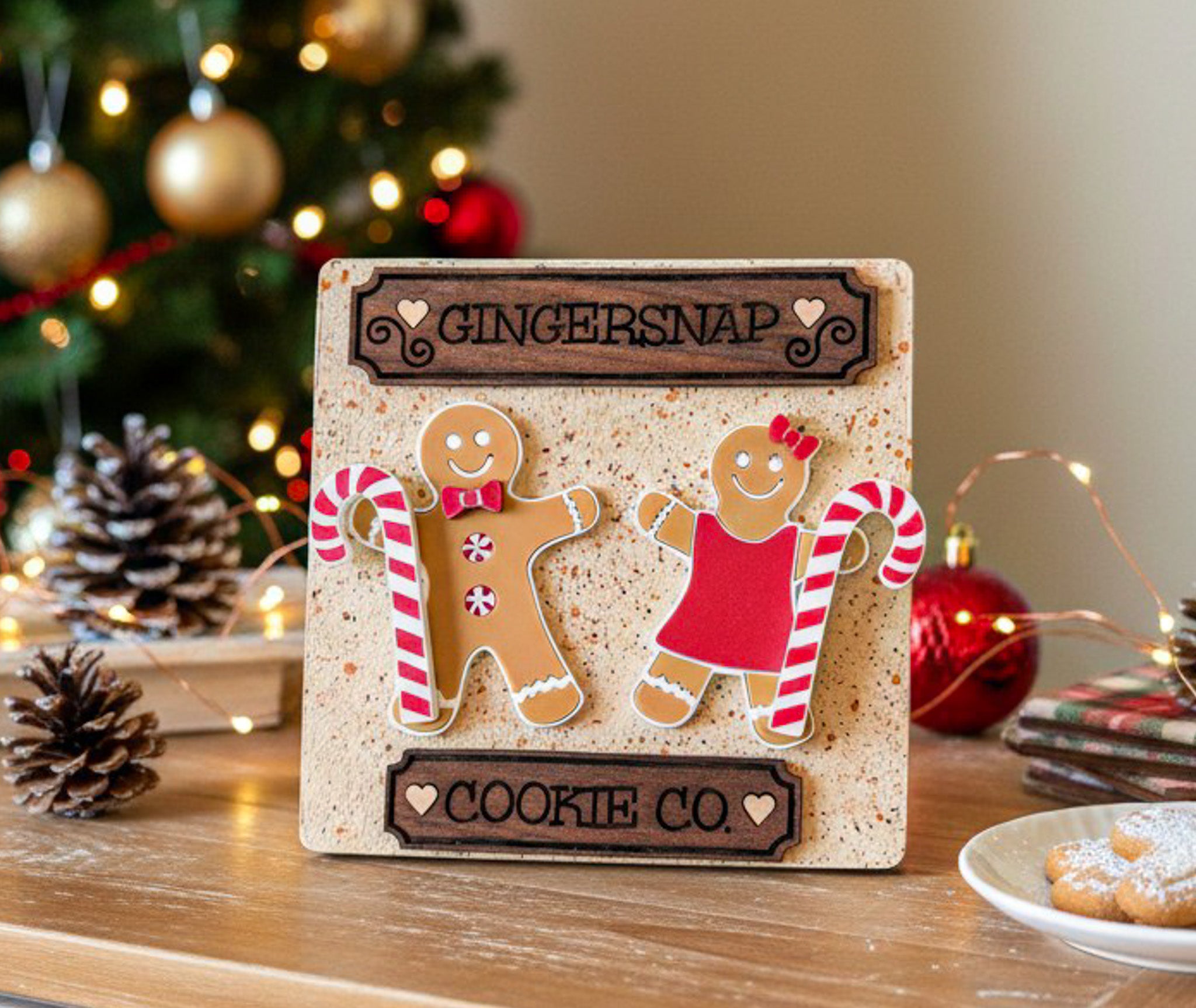 Gingersnap Table Top Mini Sign