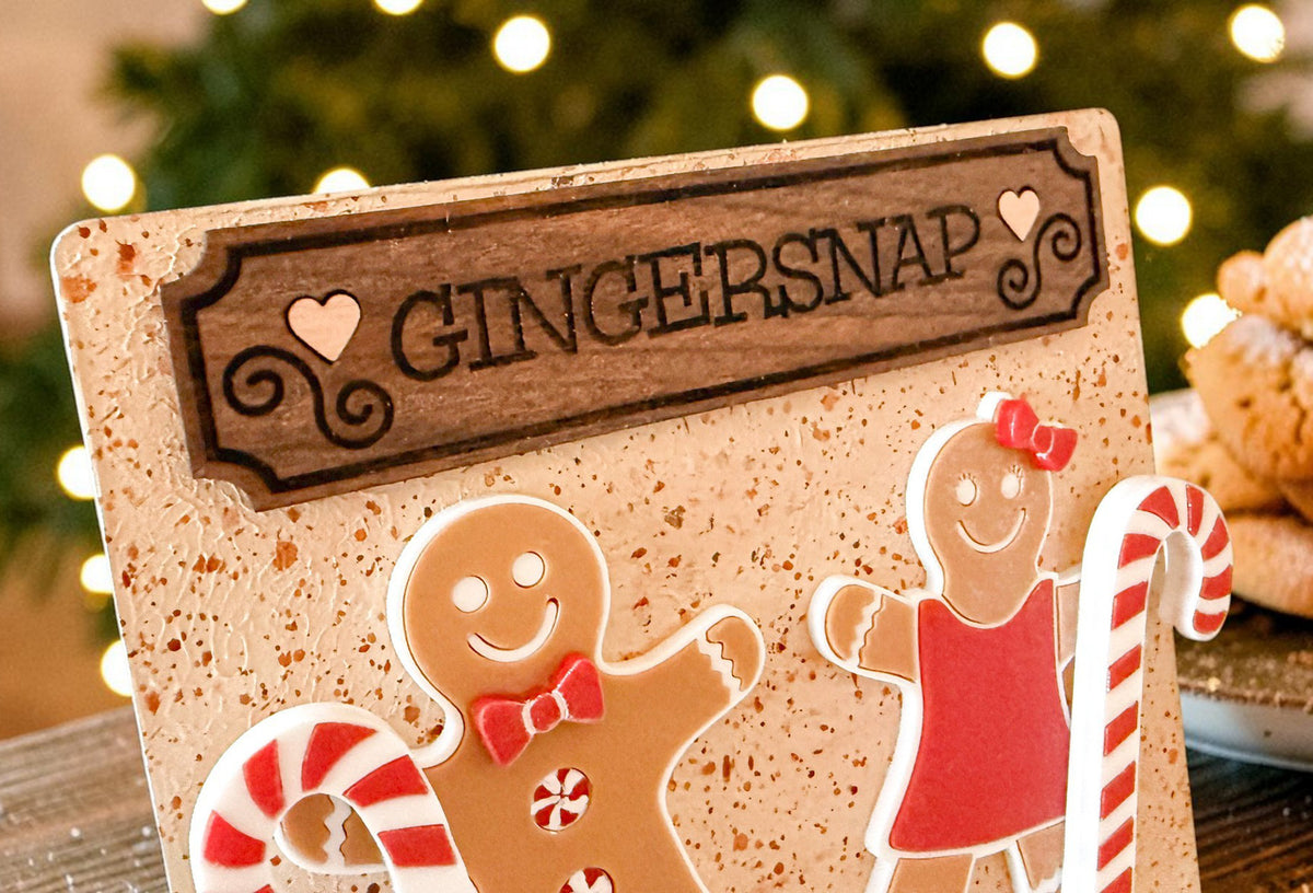 Gingersnap Table Top Mini Sign
