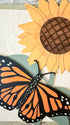 Monarch Butterfly & Sunflower Wall Art butterfly