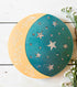 Farmhouse Whimsy firefly and moon star magnet set showing detailed moon and star designs on black background.