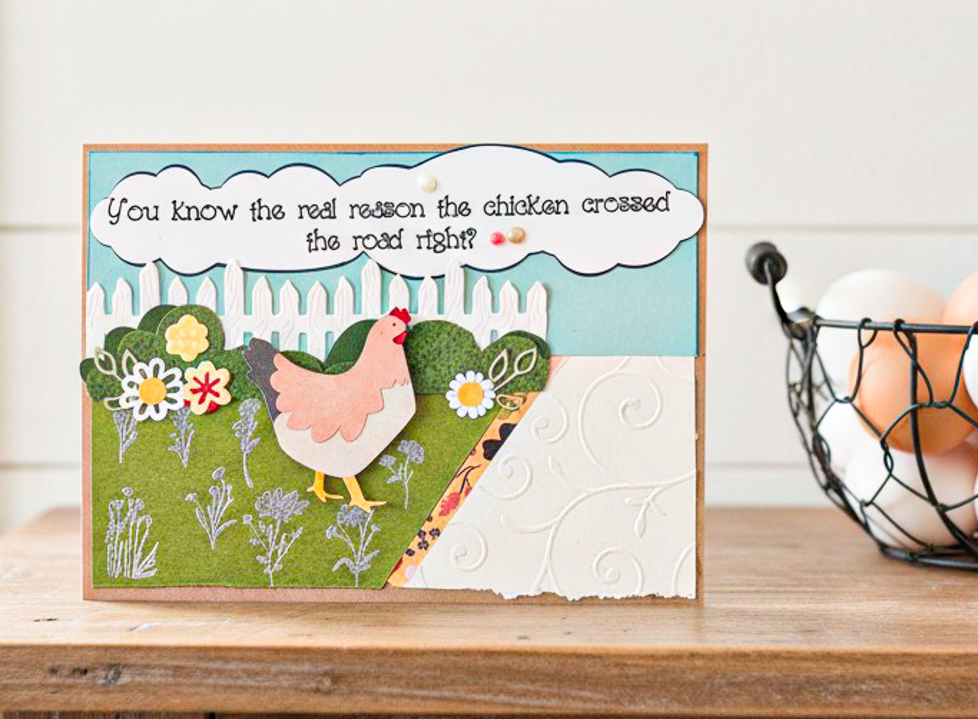 Chicken Birthday Greeting Card