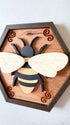 Bee and Hive Magnet Set - Farmhouse Whimsy