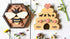 Bee and hive magnet set from Farmhouse Whimsy, featuring colorful bee and hive designs on a magnet collection.