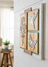 Wooden nature-themed wall art by Farmhouse Whimsy featuring rustic wood design and natural landscape imagery.