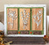 Floral farmhouse wooden wall art by Farmhouse Whimsy featuring a rustic floral design, perfect for farmhouse home decor.