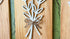 Decorative floral farmhouse wooden wall art by Farmhouse Whimsy featuring a rustic design for home decor.