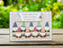 Farmhouse Whimsy garden gnome birthday greeting card featuring a whimsical garden gnome illustration.