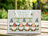 Farmhouse Whimsy garden gnome birthday card featuring a cheerful gnome illustration on a greeting card.
