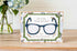 Farmhouse Whimsy humorous birthday greeting card featuring glasses design, perfect for celebrating with a fun, masculine touch.