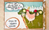 Chicken Birthday Greeting Card