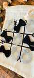 Tic Tac Toe Ring & Bowtie Wedding Favors - Farmhouse Whimsy