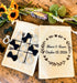 Tic Tac Toe Ring & Bowtie Wedding Favors - Farmhouse Whimsy